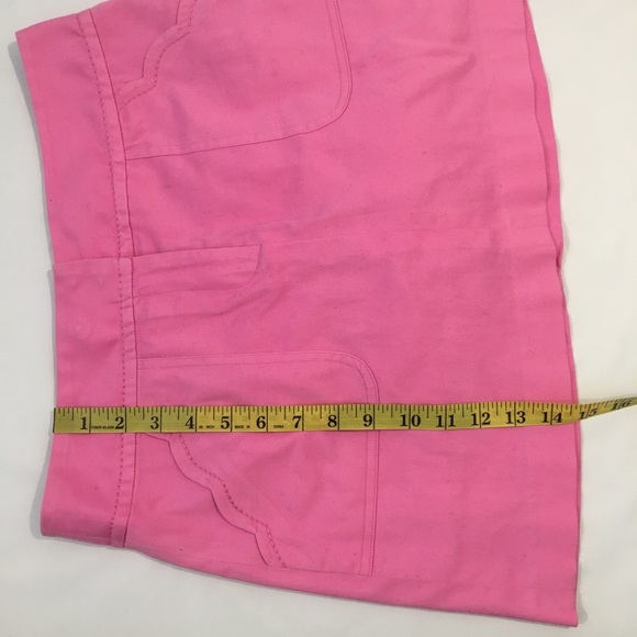 👽Lilly Pulitzer pink scalloped mini skirt - Picture 5 of 7
